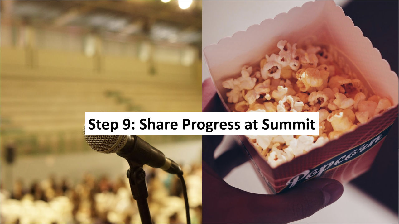 Step 9: Sponsor a 100% Community Summit on Thriving Childhoods