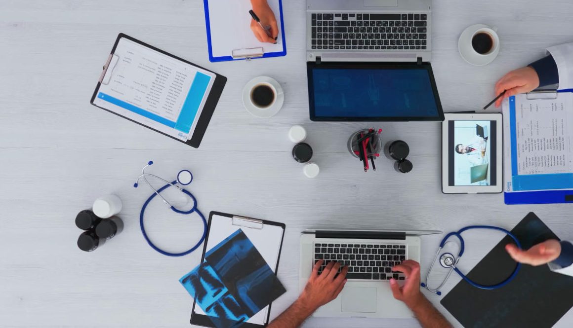 top-view-of-resident-videocall-sitting-on-desk